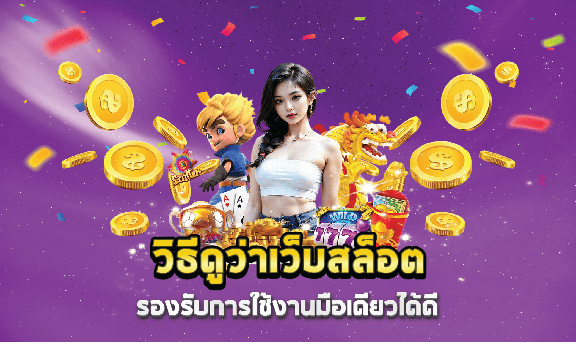 วิธีดูว่าเว็บสล็อตรองรับการใช้งานมือเดียวได้ดี